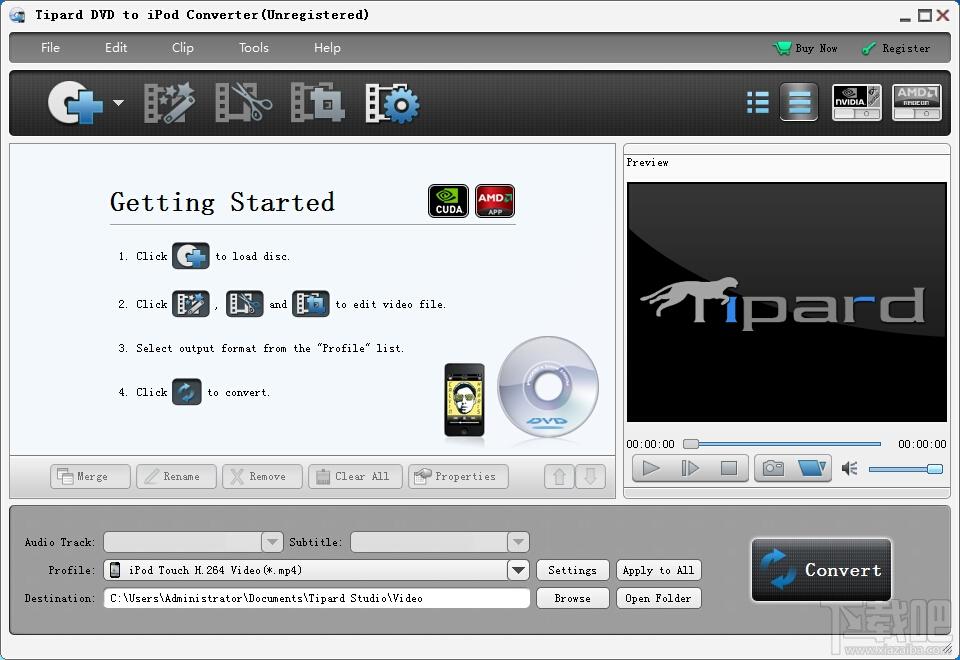 Tipard iPod Converter Suite,Tipard iPod Converter Suite下载,iPod,iPod视频转换器